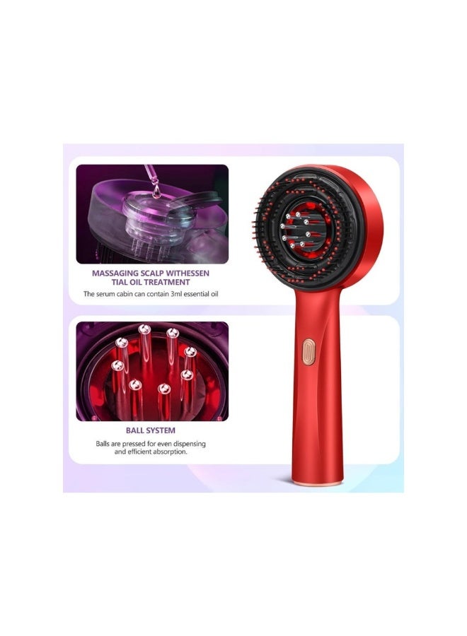 ACLIX Multi-Function Electric Scalp Scrubber & Hair Oil Brush – Waterproof Ergonomic Perfect for Relaxing Self-Care - Image 2